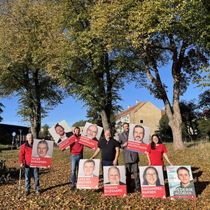 Plakaterne er kommet