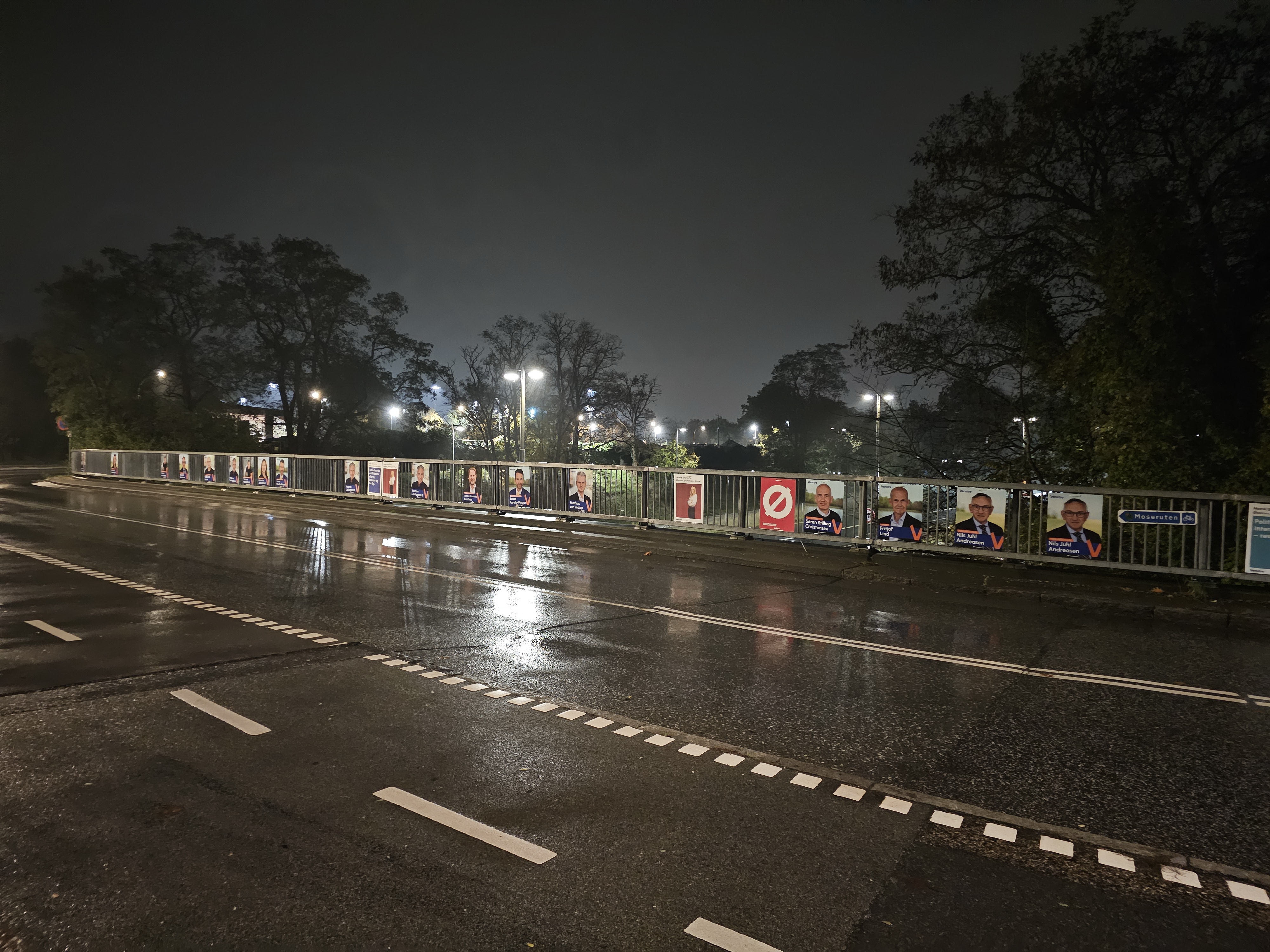 Nedtagning af valgplakater